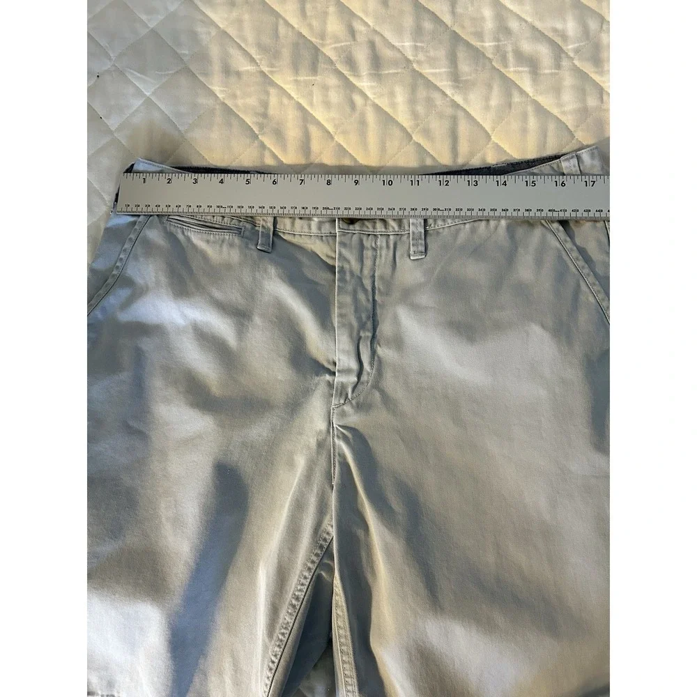 Polo Ralph Lauren Chino Shorts 34 LightBlue Relaxed Fit Old Money Coastal Preppy